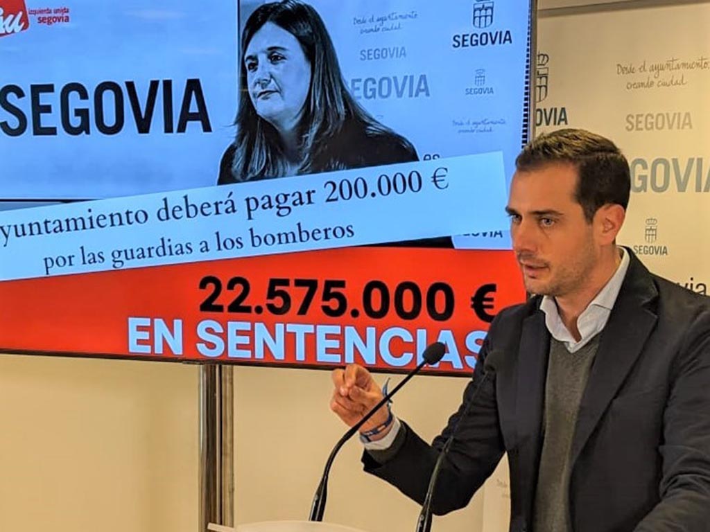 El portavoz del PP en el Ayuntamiento de Segovia, Pablo Pérez. / EL ADELANTADO