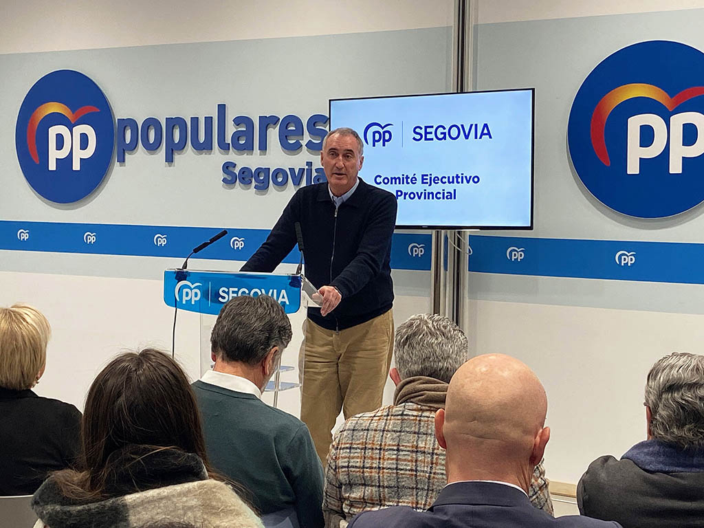 José Mazarías en el Comité Ejecutivo Provincial del PP. / EL ADELANTADO