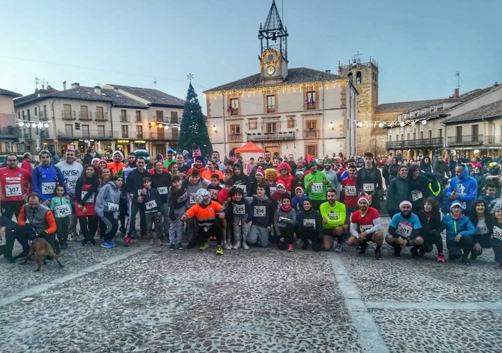 Foto de grupo de la prueba deportiva más divertida. Foto: M. Luz Ortiz.