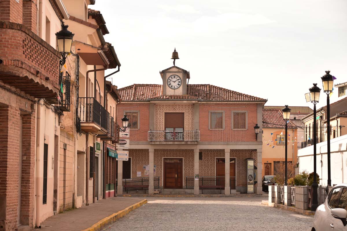 Casa Consistorial del municipio segoviano de Cantimpalos. Fotos: José Antonio Santos.