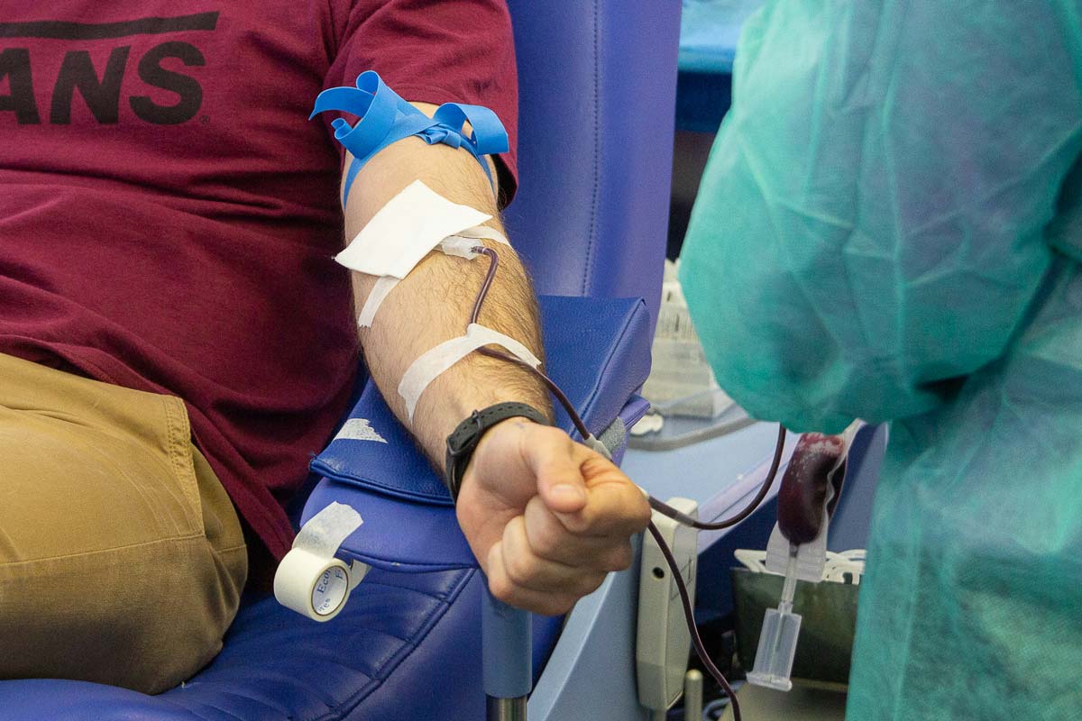 La donación está en todo momento controlada médicamente.