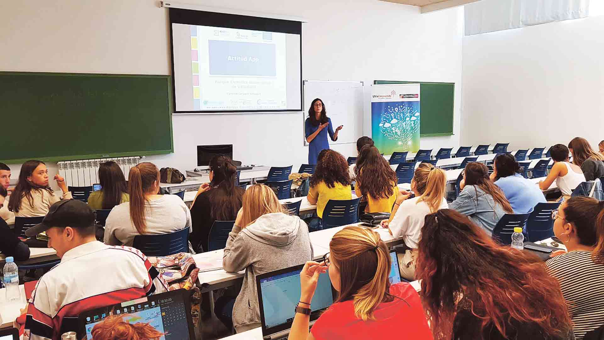 La Comunidad Universitaria está interesada en el emprendimiento. / PCUVa