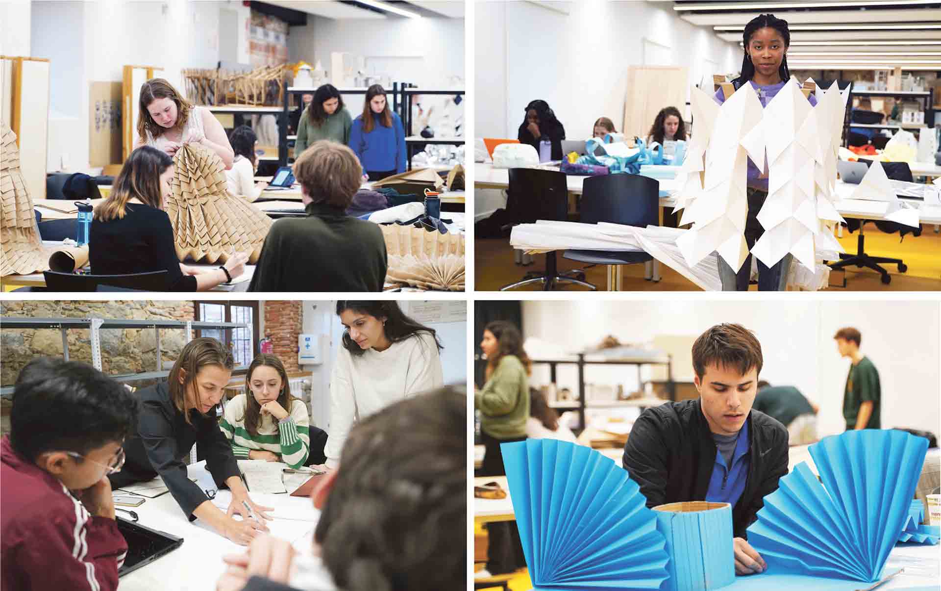 Imágenes de los talleres de Arquitectura en el campus de Segovia. / Roberto Arribas