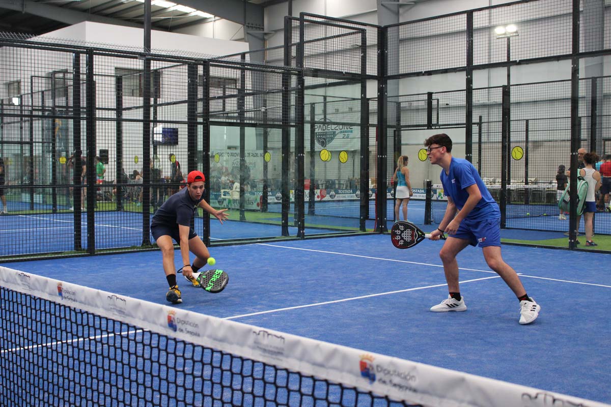 Circuito provincial de pádel que se celebra hasta este domingo 29 de enero en Valverde del Majano.