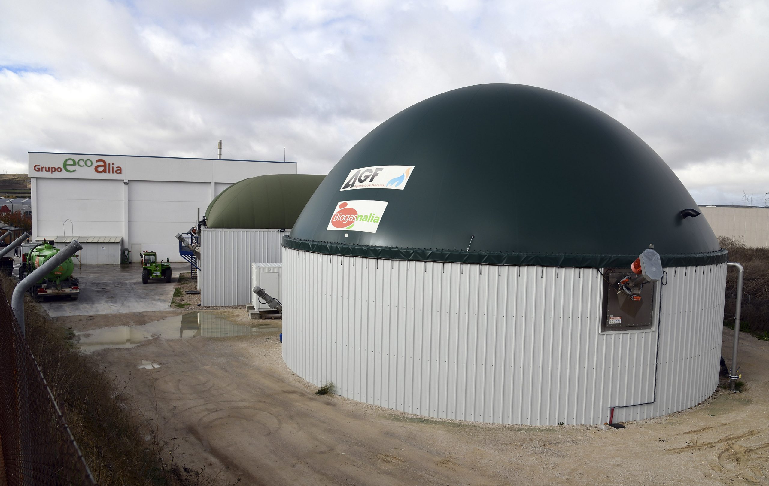 Planta de biometano privada en la provincia de Burgos. / Ical