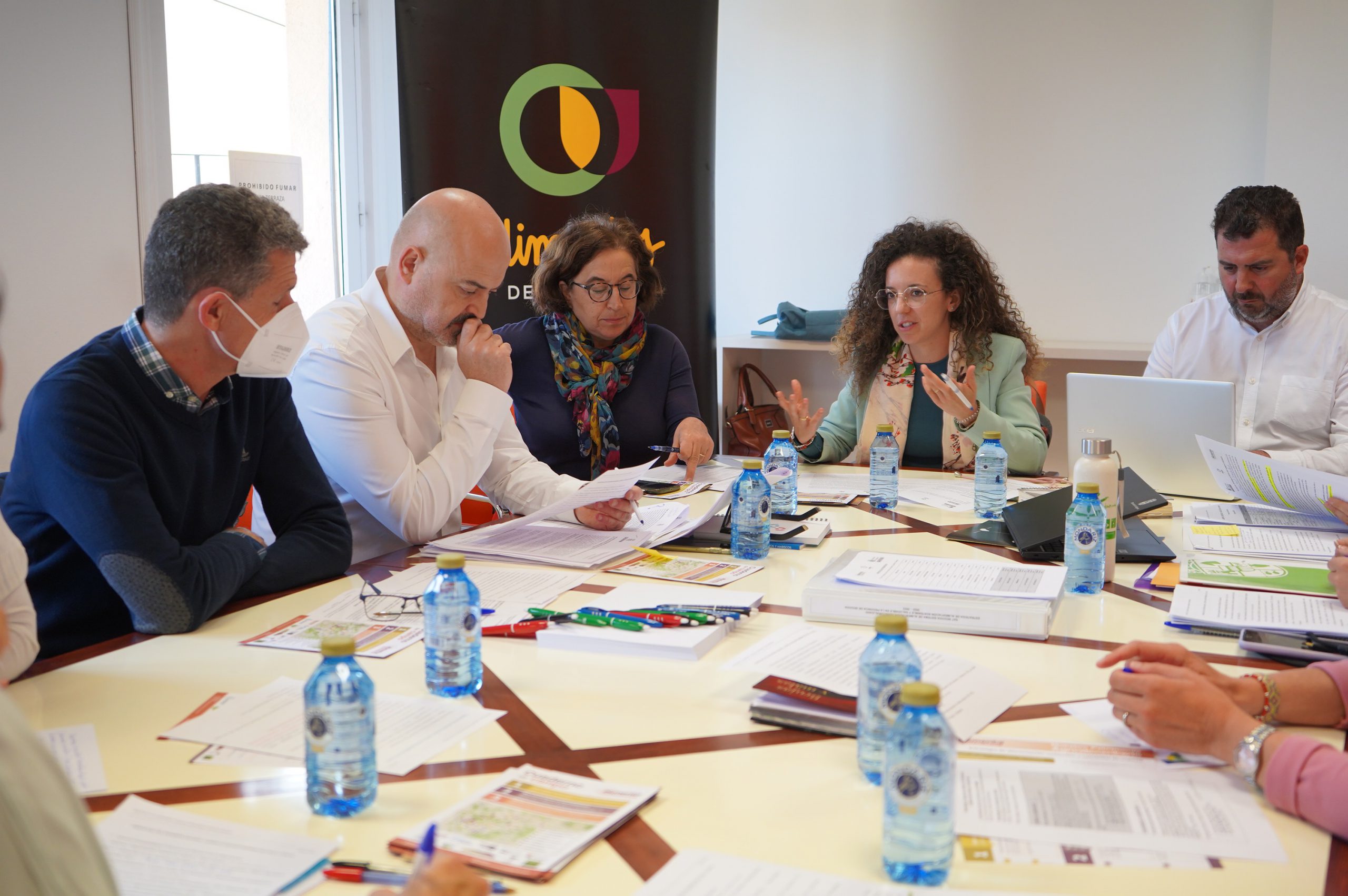 Reunión de representantes de las entidades que participan en la Estrategia Agroalimentaria de Segovia y Provincia, celebrada en el mes de septiembre. / E. A.