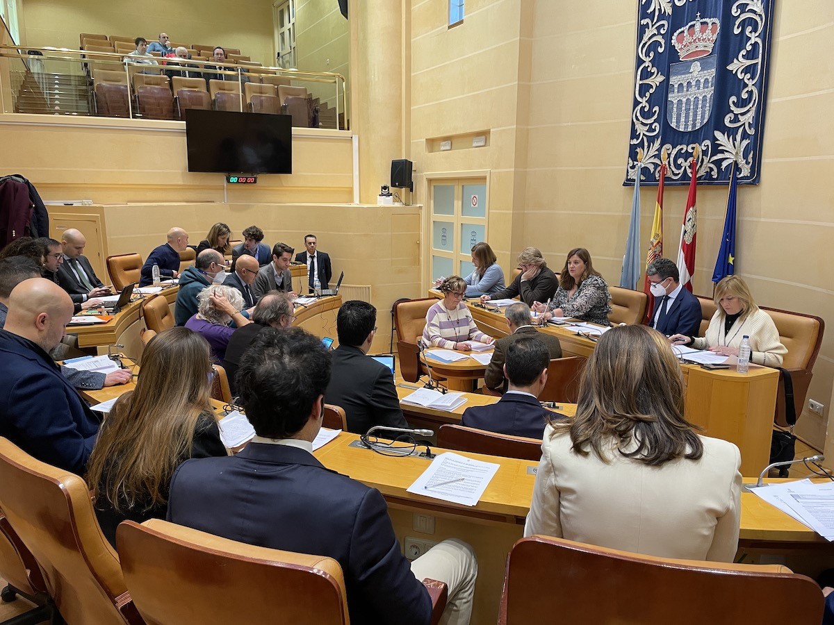Pleno del Ayuntamiento de Segovia