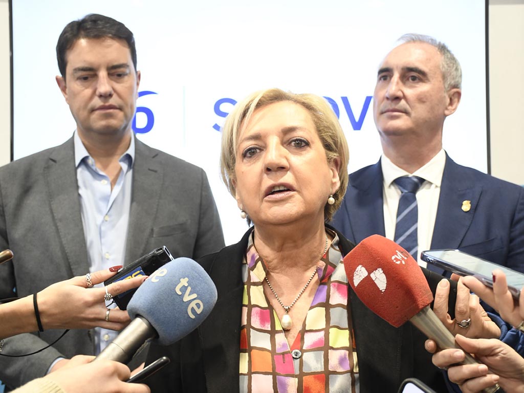 Los populares presentarán los candidatos a las Municipales a mediados de marzo 1 Ángel Ibáñez, Paloma Sanz y José Mazarías. / NACHO VALVERDE - ICAL