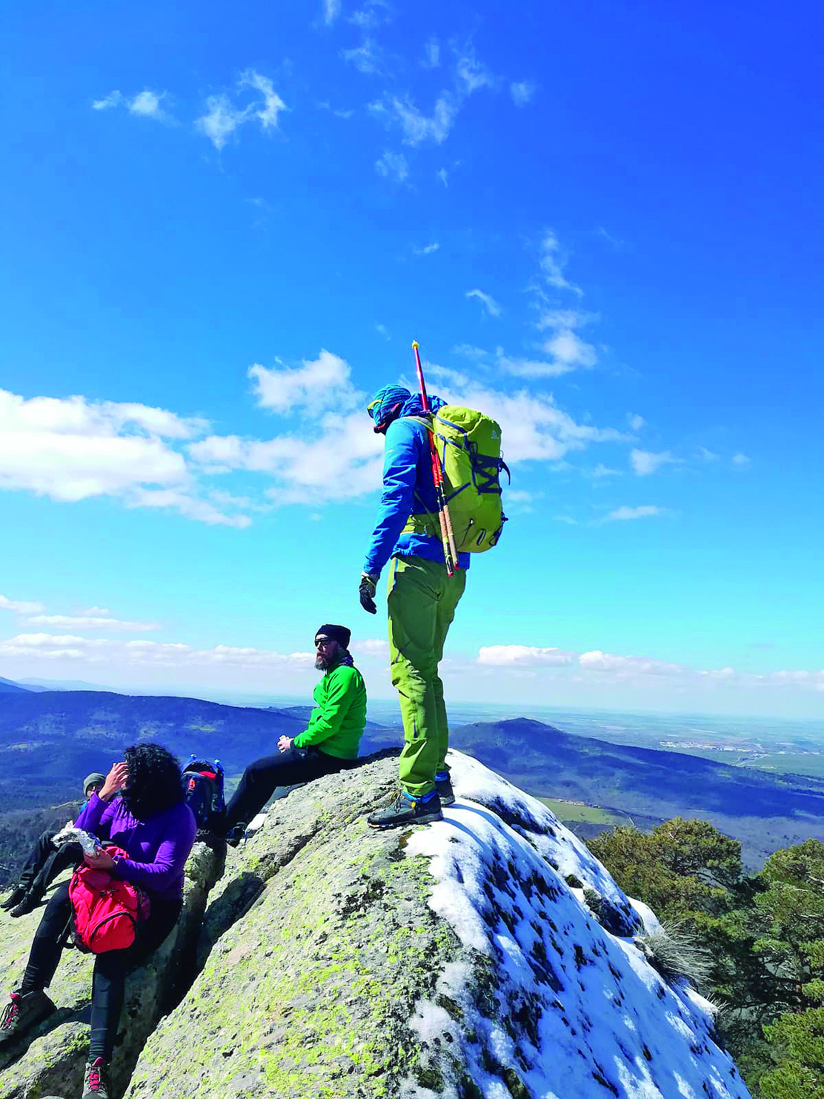 Salida 7-picos. Programa Uni-Aventura 2022. Servicio de Deportes.