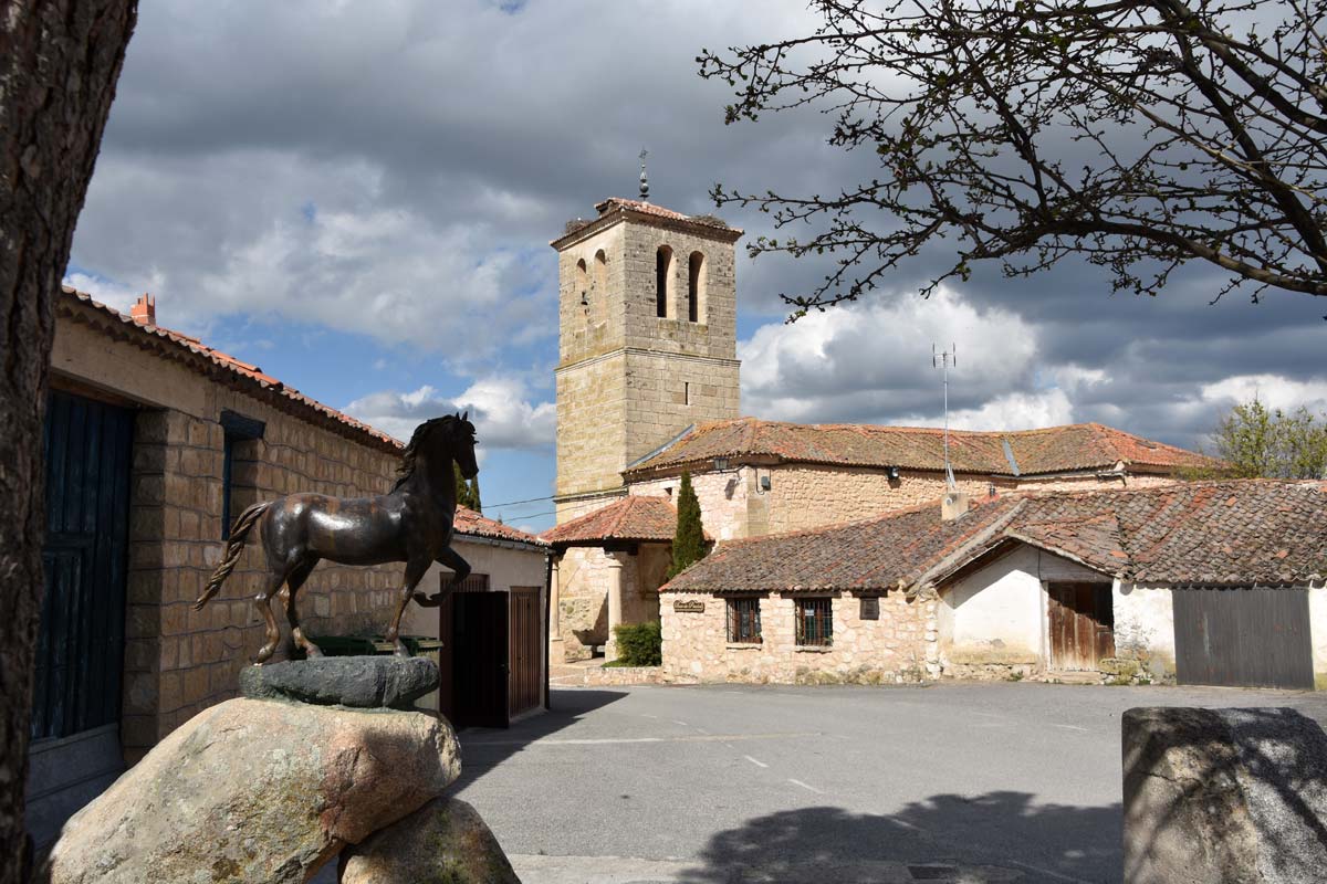 Localidad segoviana de Valdeprados. FOTO: JOSÉ ANTONIO SANTOS.