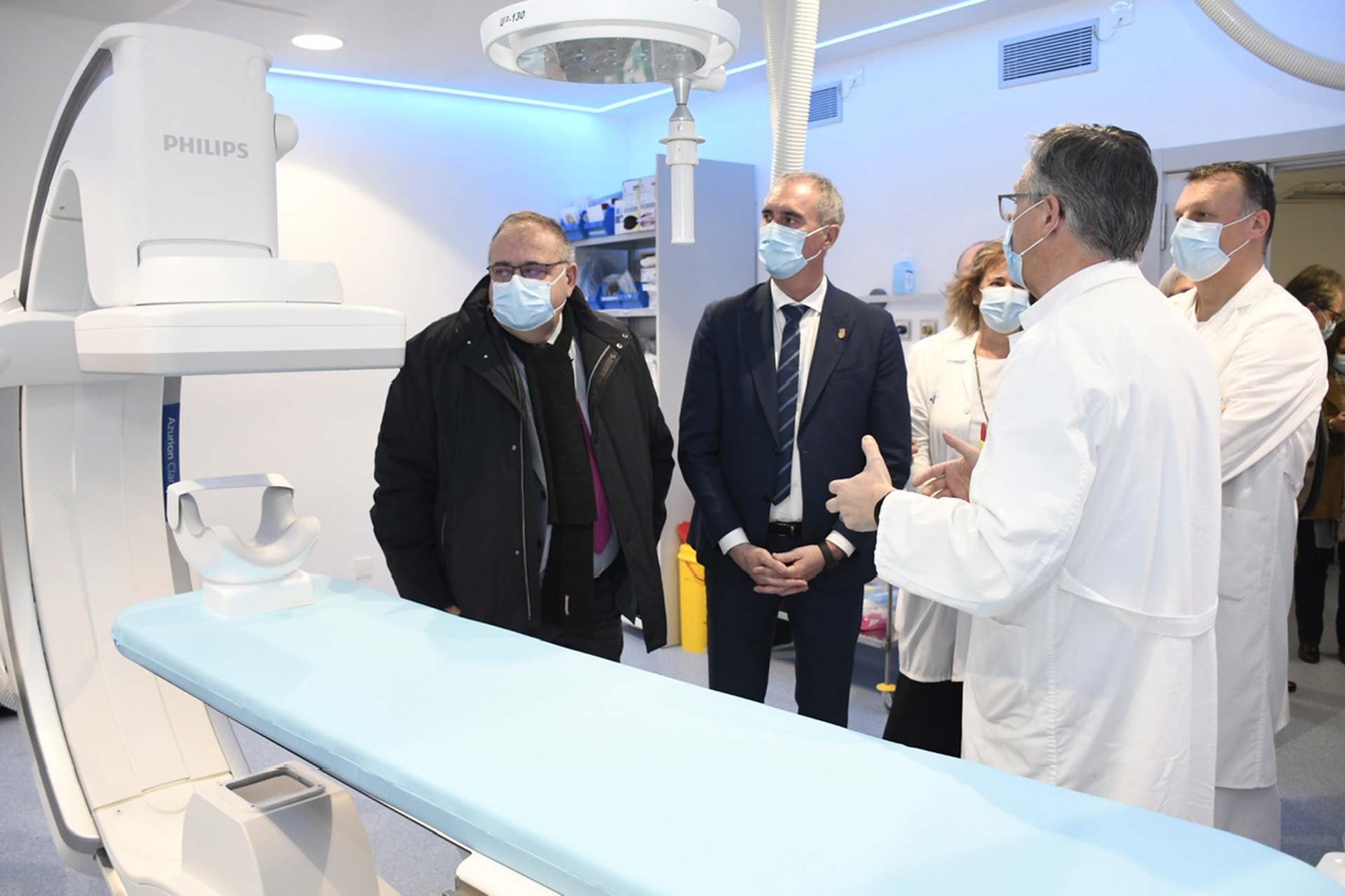 El consejero de Sanidad, Alejandro Vázquez, y el delegado territorial, José Mazarías. / NACHO VALVERDE - ICAL