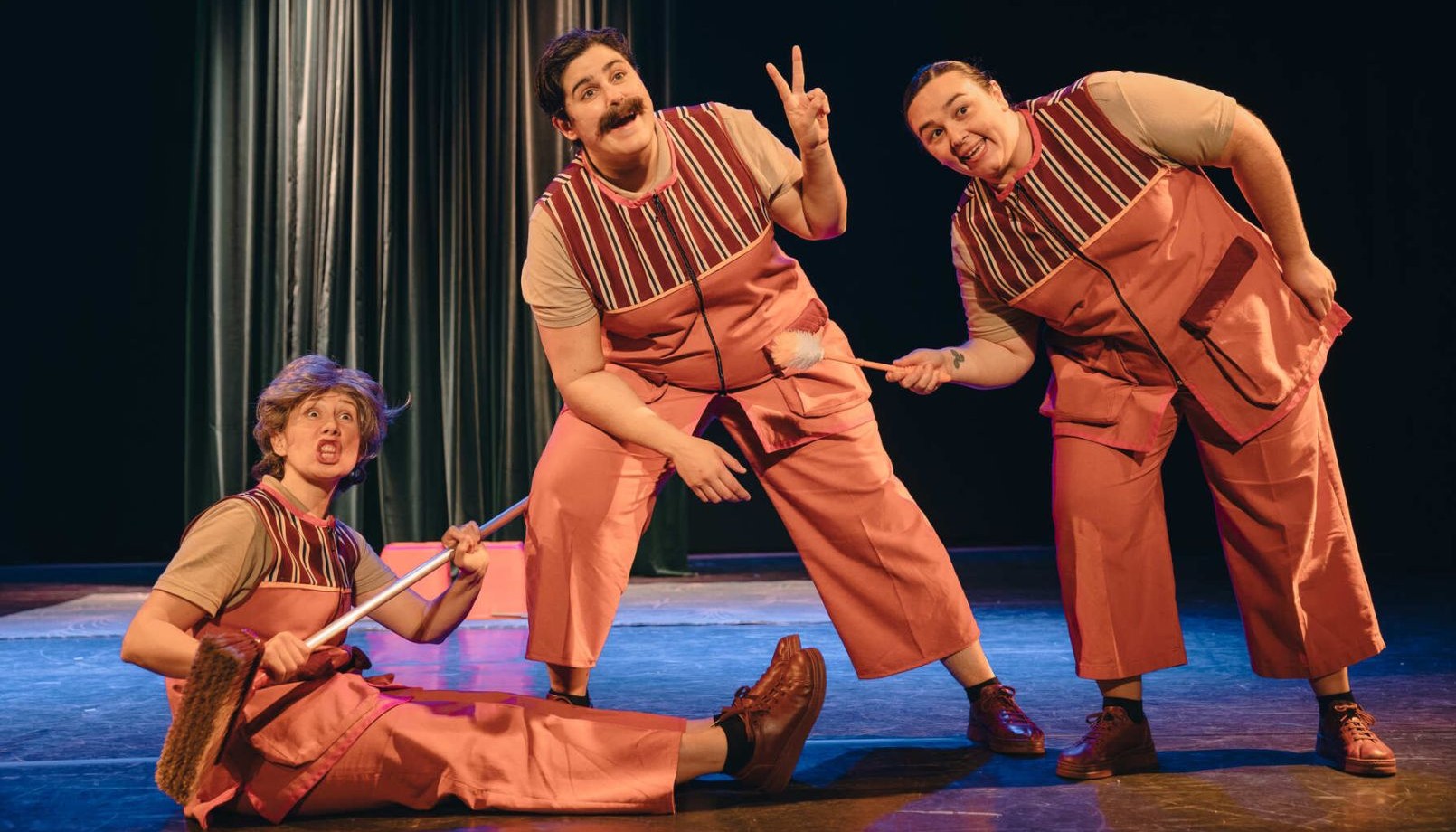 Ayer fue el turno de “Las que limpian”, de la compañía A Panadería.