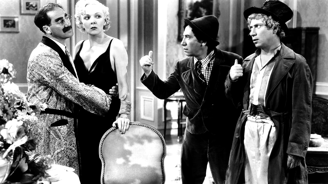 Los locos hermanos Marx.