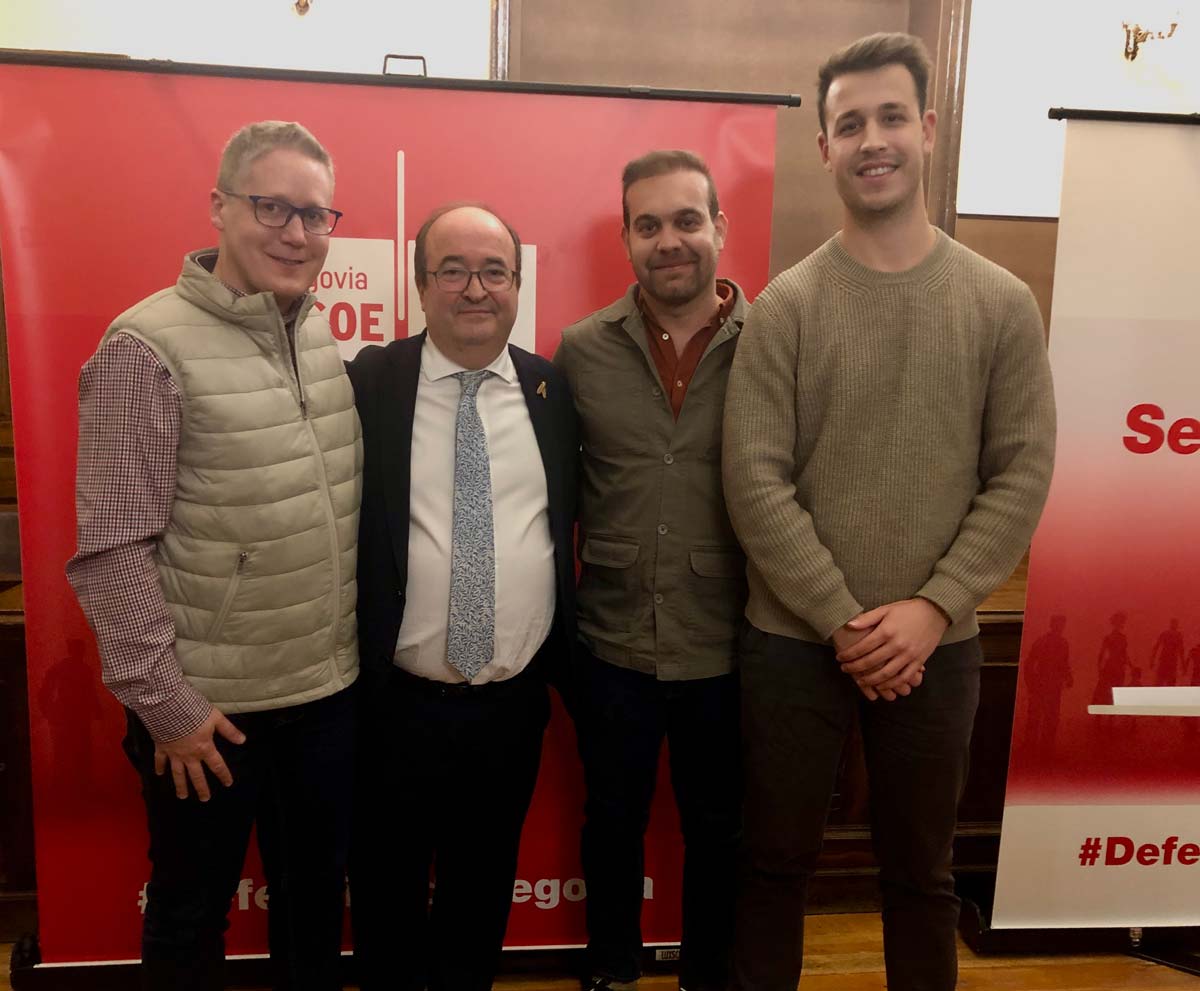 Rubén García, Borja Lavandera y Jaime Villalba, candidatos para las elecciones.