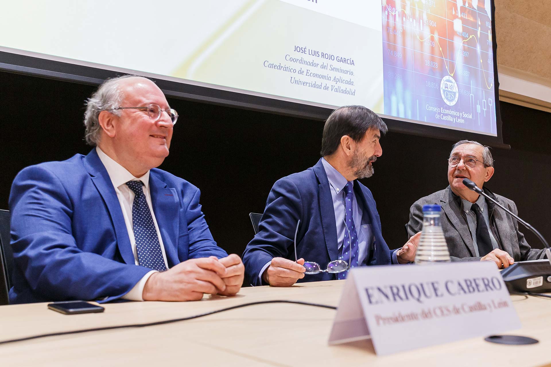 Enrique Cabero, Agustín García Matilla y José Luis Rojo. / NACHO VALVERDE - ICAL