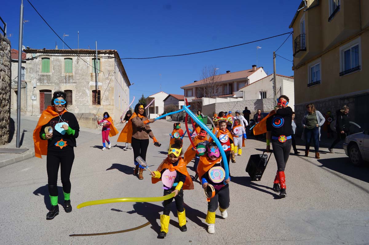 Imagen de archivo de los Carnavales en Sacramenia.