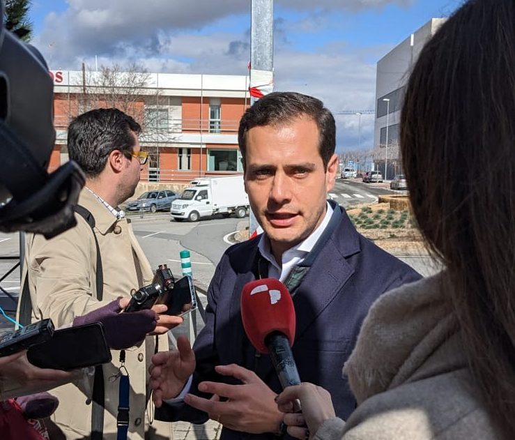 El portavoz de los populares en el Ayuntamiento, Pablo Pérez. / EL ADELANTADO