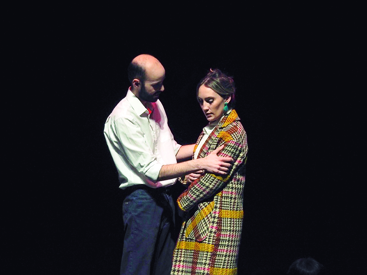 Representación de 'Poderosa Mujer Migrante', en el Campus 'María Zambrano'. / CRISTINA BERNABÉ