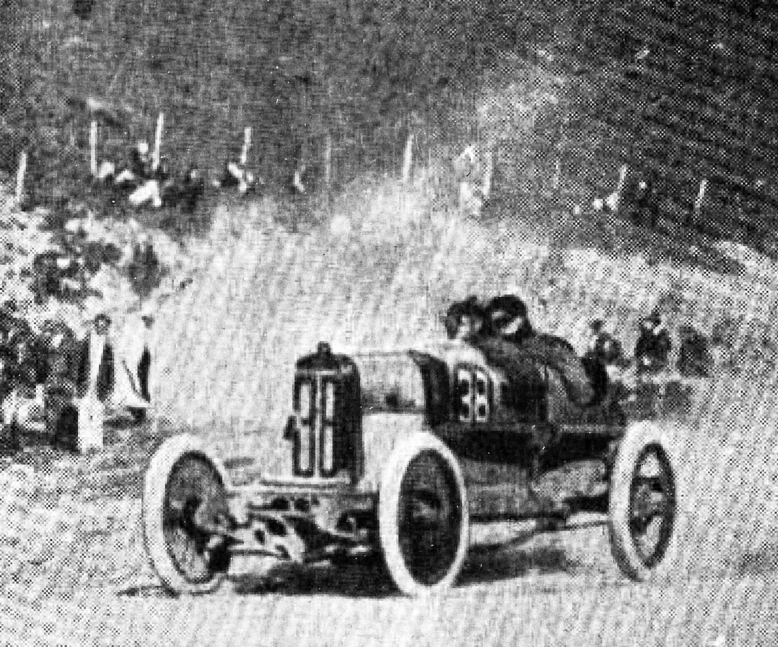El día en que llegaron los deportes modernos a Segovia 5 Carrera de automóviles en Navacerrada. Mundo Gráfico: 1-VII-1914.