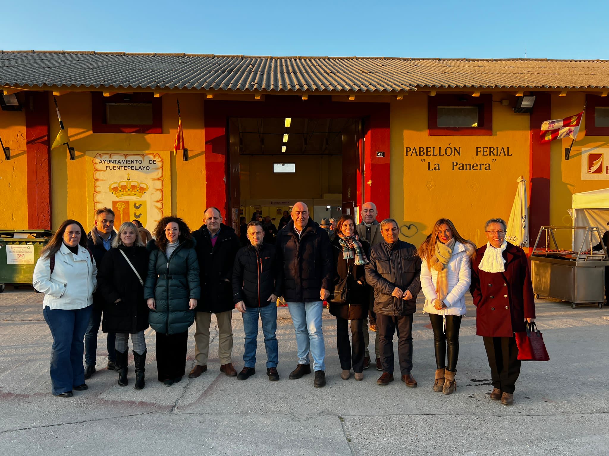 Un momento de la jornada de inauguración ayer de la feria.