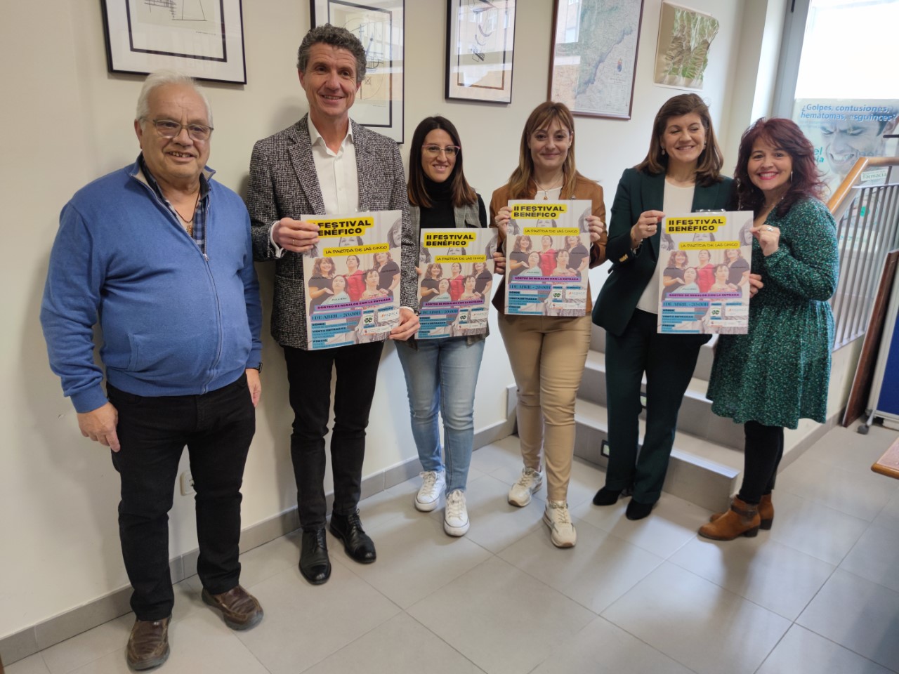 Presentación de la segunda edición del Festival Benéfico de vecinos.