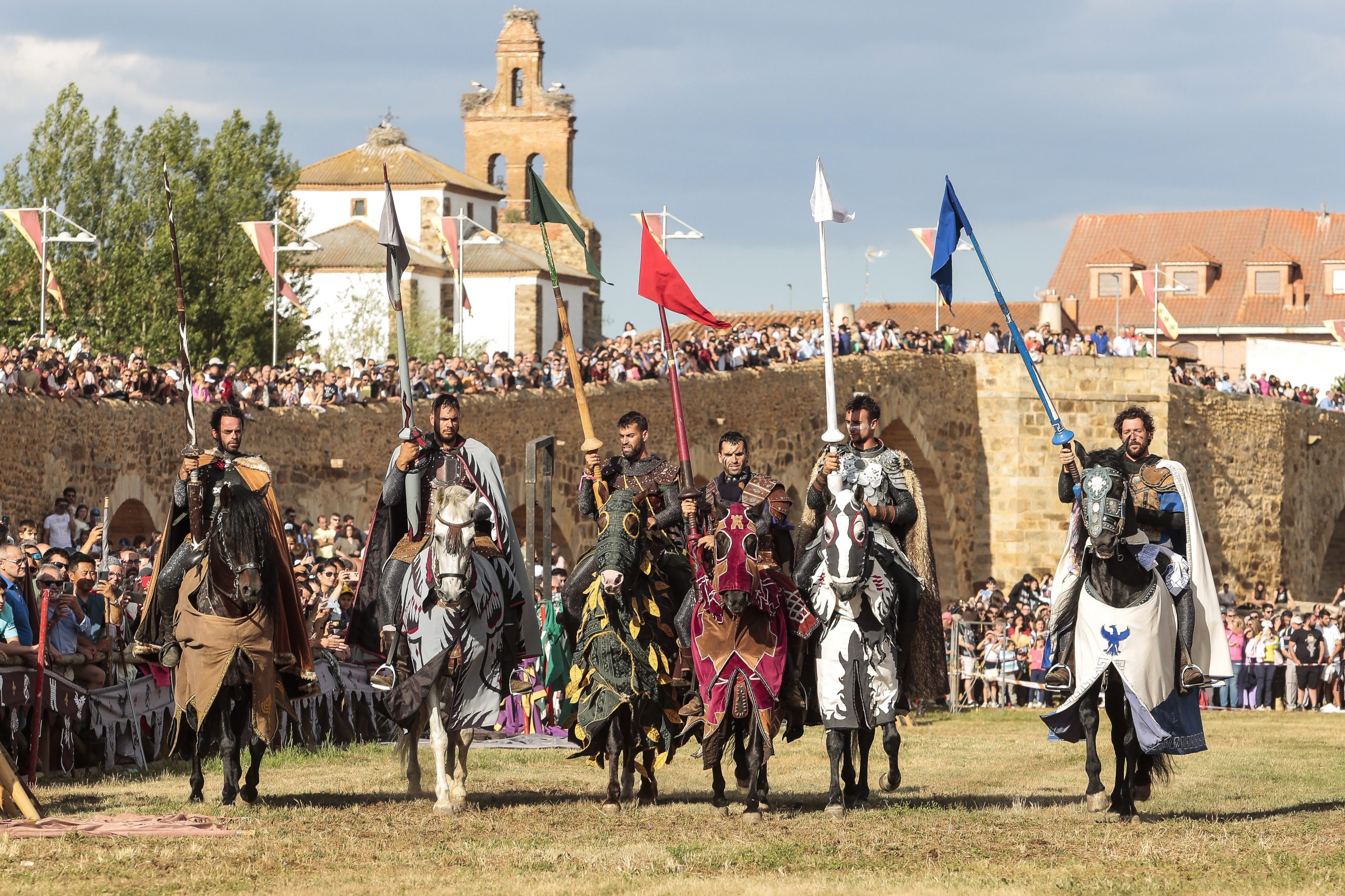 La fiesta medieval se organiza en la localidad en los primeros días de junio. / Campillo