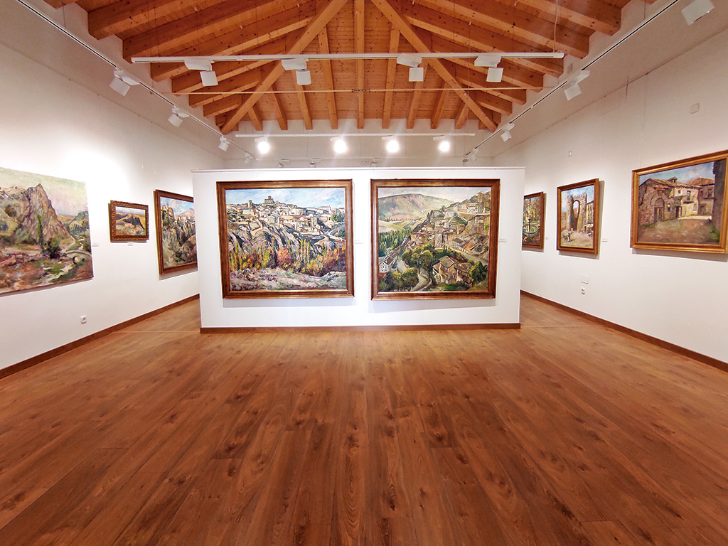 Vista general del espacio que acoge la exposición permanente dedicada a Lope Tablada de Diego / Ayuntamiento de Sepúlveda