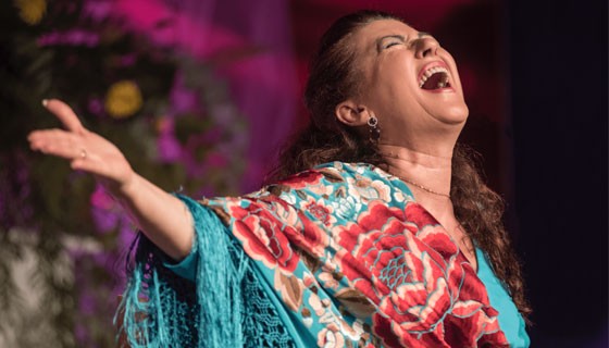 La cantaora Antonia Contreras. / Pablo Blanes – Pepe Ponce