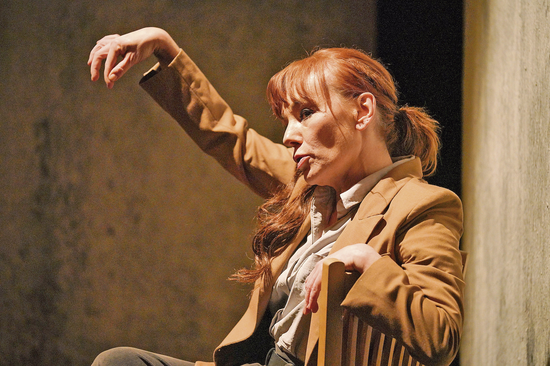 Antonia Paso, en una escena de 'Chicas y Chicos'. / Miguel Ángel Fernández