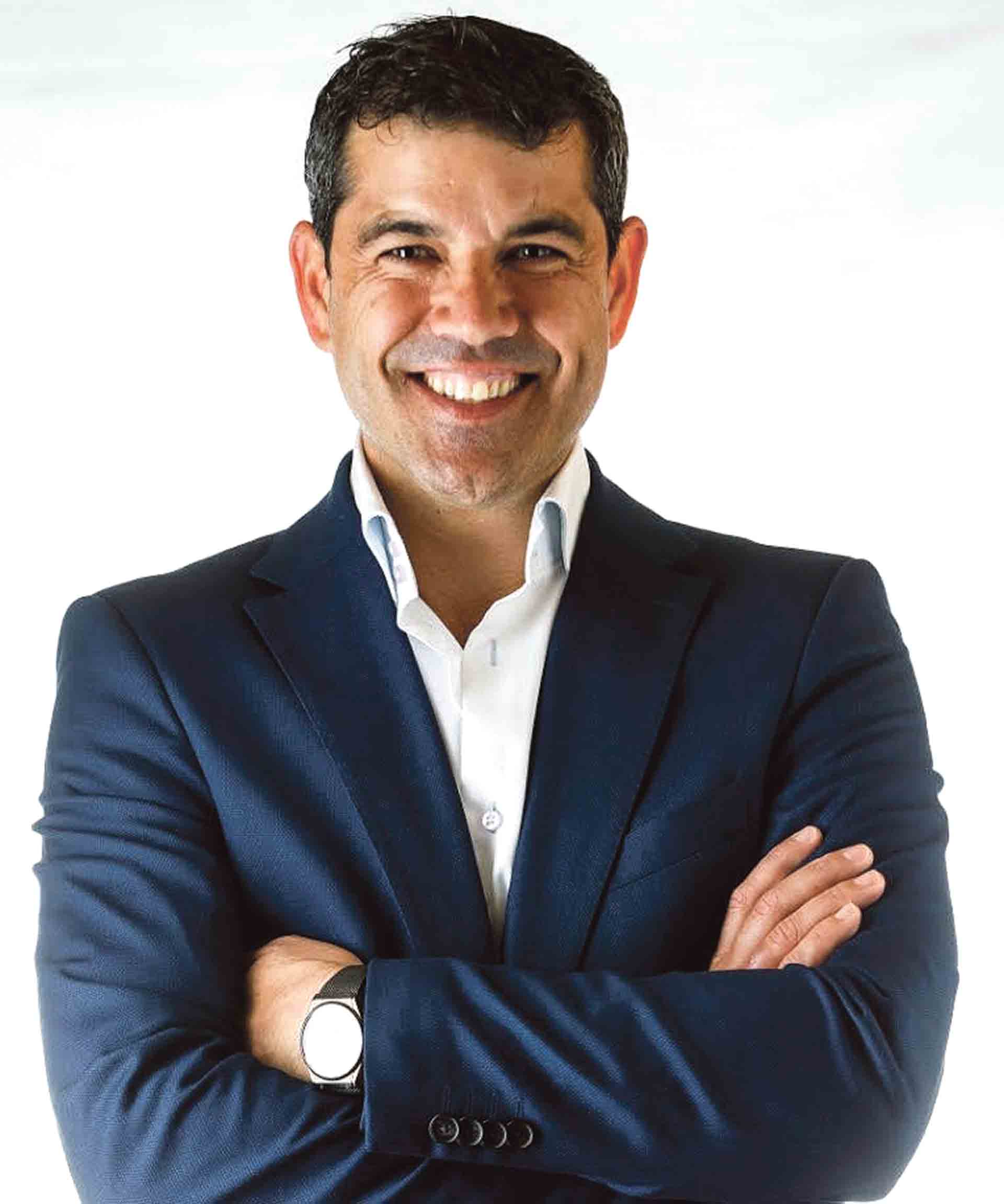 Javier Lucía Marugán, alcalde de Valverde del Majano. / E. A.