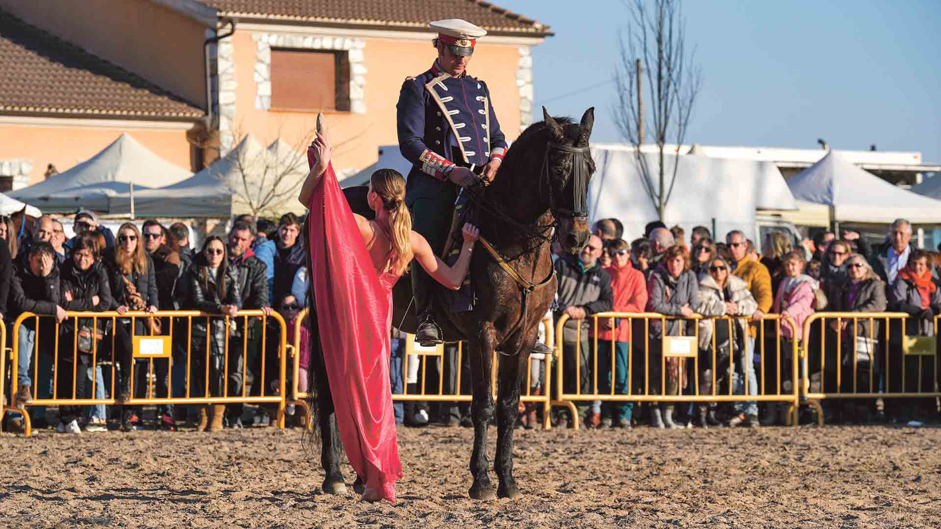 Coreografías ecuestres en la XXXVII Feria del Caballo de Fuentepelayo 2 web A7R5091