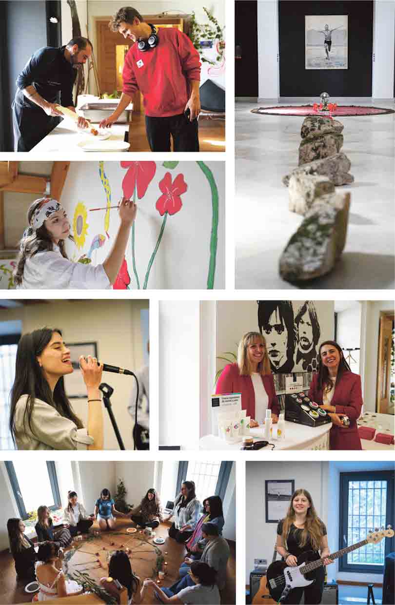 Galería de imágenes de las actividades llevadas a cabo en el Centro de Creatividad de IE. / Roberto Arribas