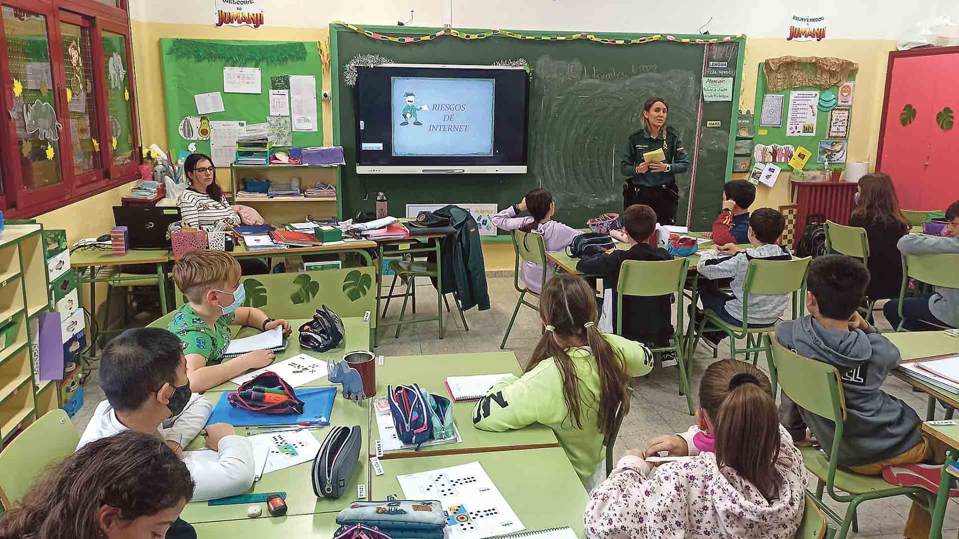 El cibercrimen elevó el número de delitos por encima del 20% el año pasado en la provincia 2 web riesgos internet CEIP sANTA cLARA DE Cuellar