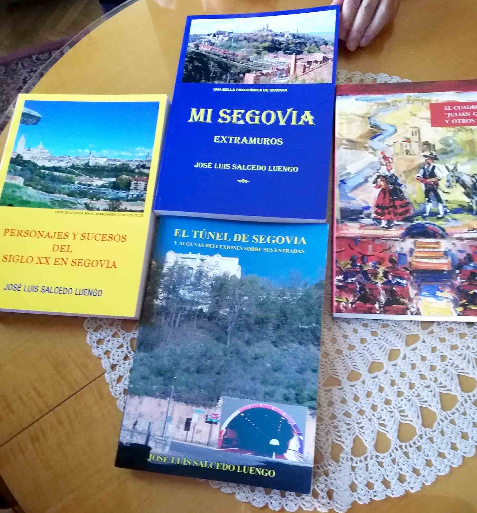 En la ausencia de José Luis Salcedo, memoria de la vida en Segovia 7 web salcedo varios libros