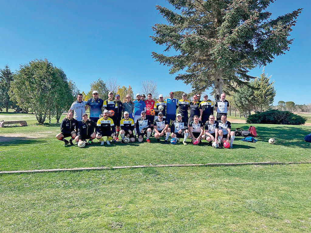 Los participantes en el torneo. / CD CUÉLLAR