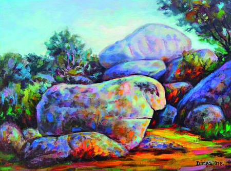 El Ayuntamiento homenajea al pintor Ángel Pérez Dimas en Zarzuela del Monte 1 12 1 OK