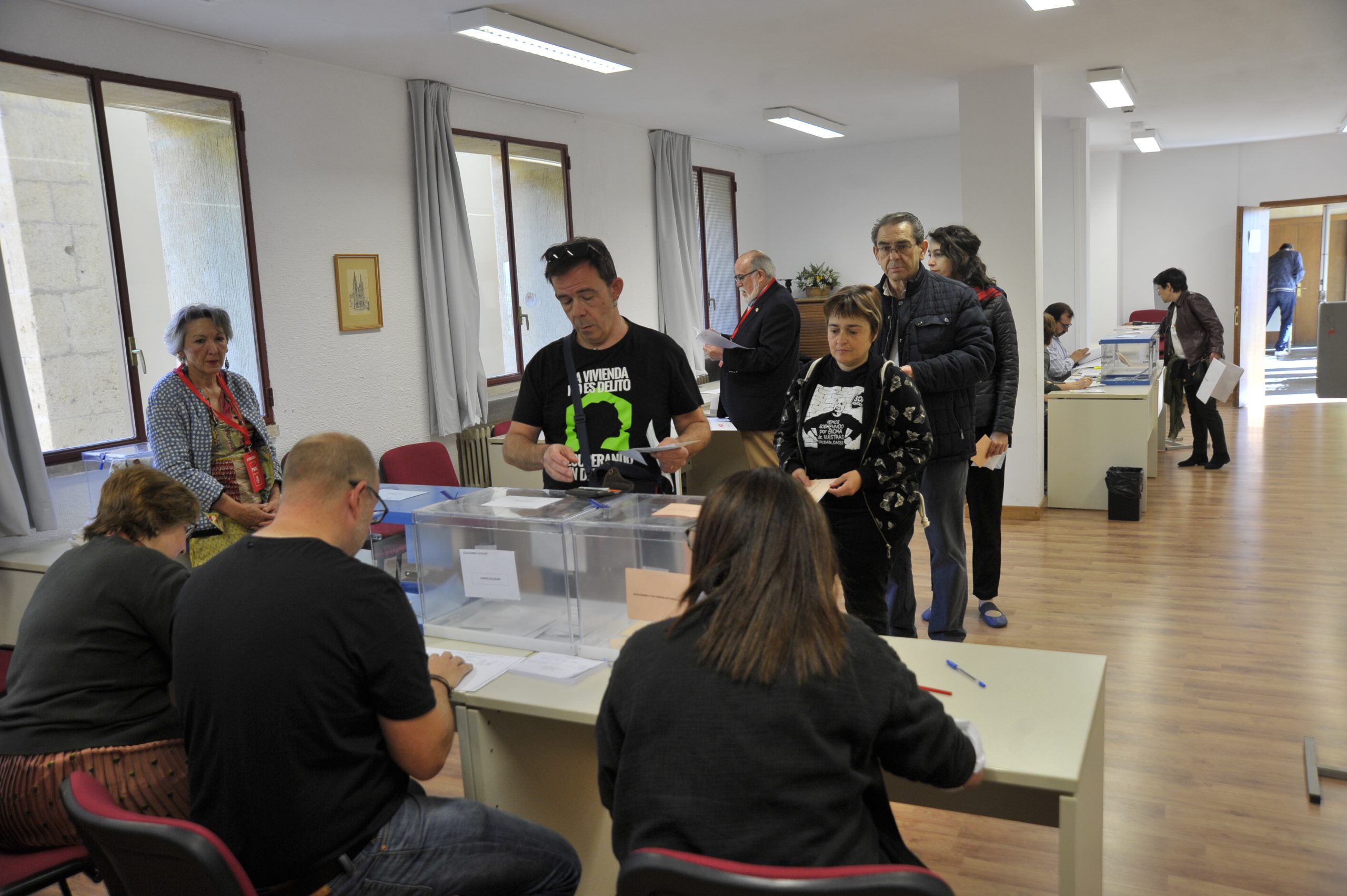 Imagen de archivo de las últimas elecciones municipales celebradas en la provincia en mayo del año 2019.