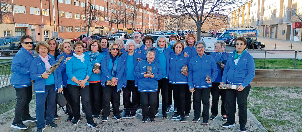 Las integrantes del club ‘Las Segovianas’. / E.A.