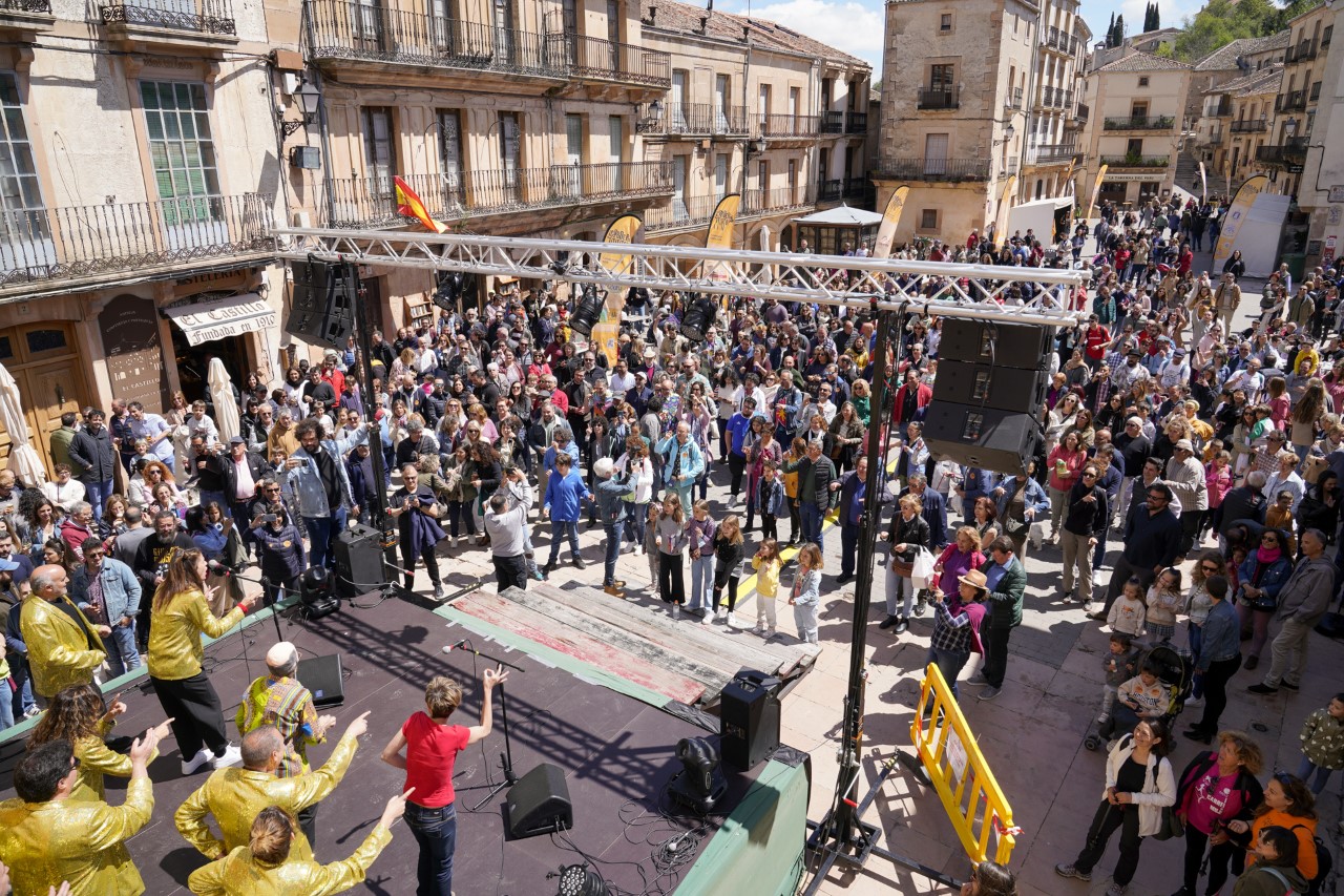 Festival del humor ‘Corderitititito’ de Sepúlveda. / MIGUEL ÁNGEL FERNÁNDEZ