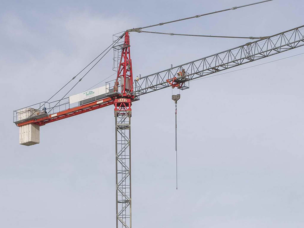 Grua Obras Construccion