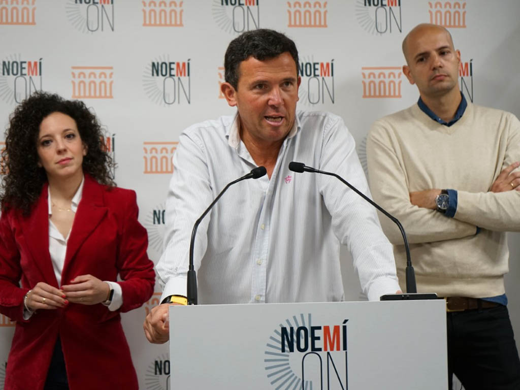 Javier Carreteo, junto a Noemí Otero y David García-Foj. / EL ADELANTADO