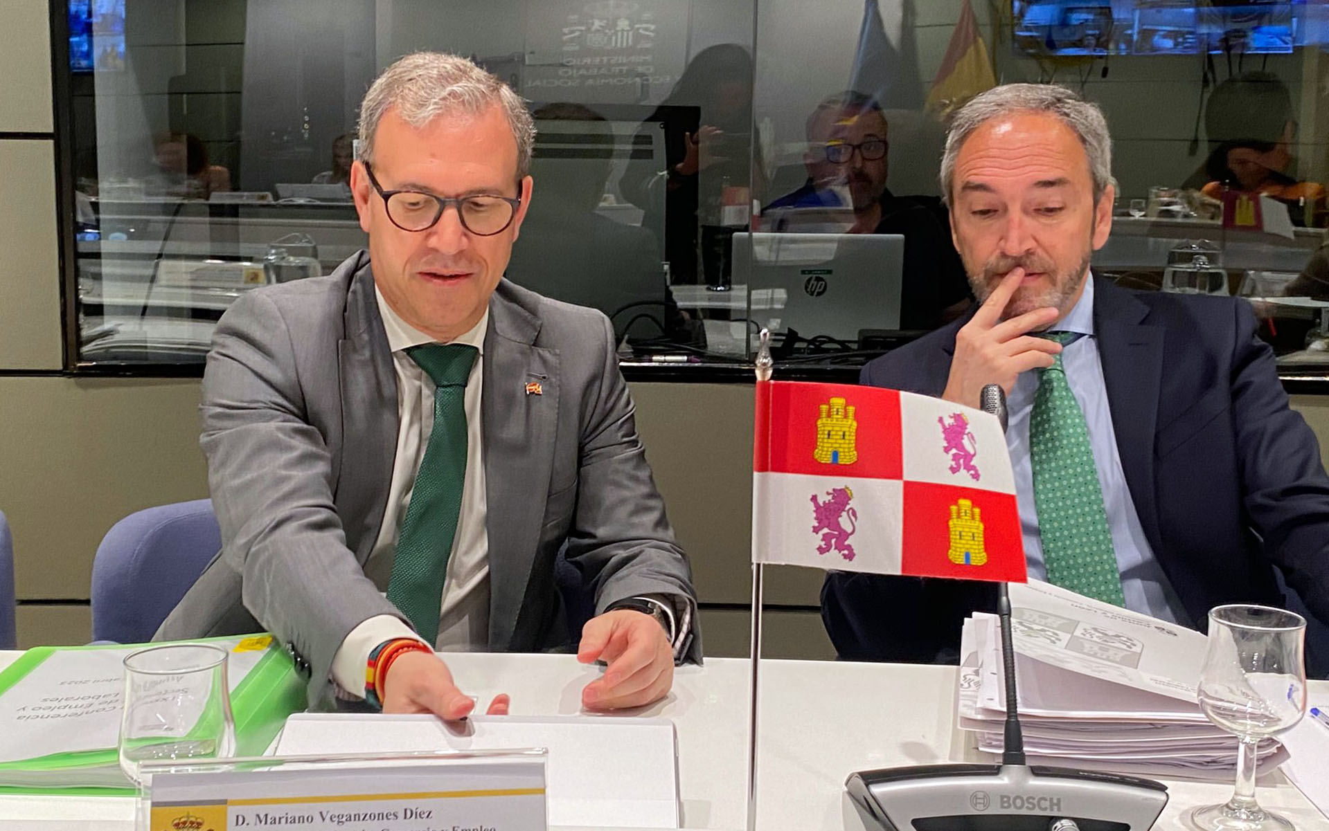 El consejero de Industria, Comercio y Empleo participa en la Conferencia Sectorial de Empleo y Asuntos Laborales. / JCYL