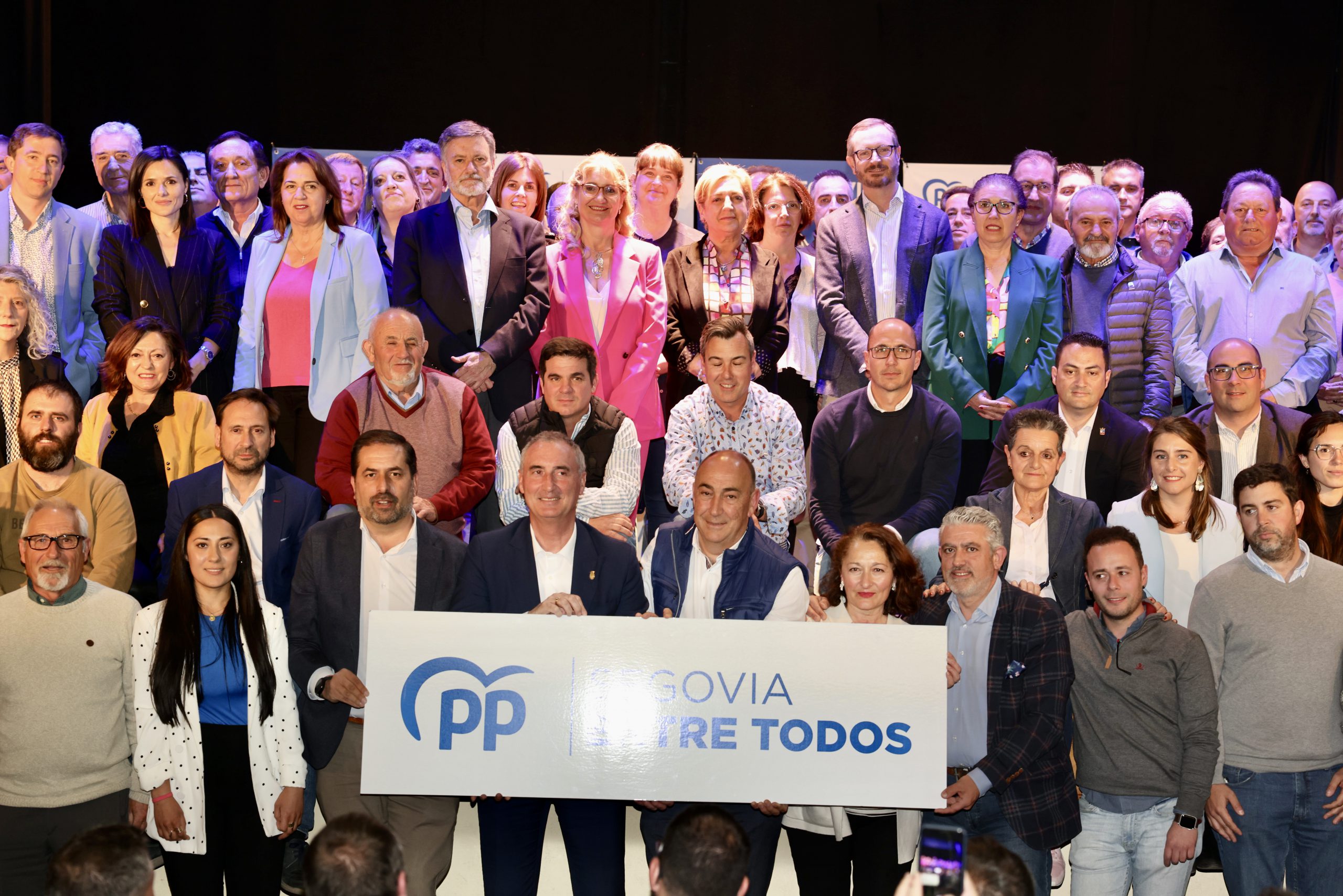 Varios de los candidatos a las municipales en la provincia.