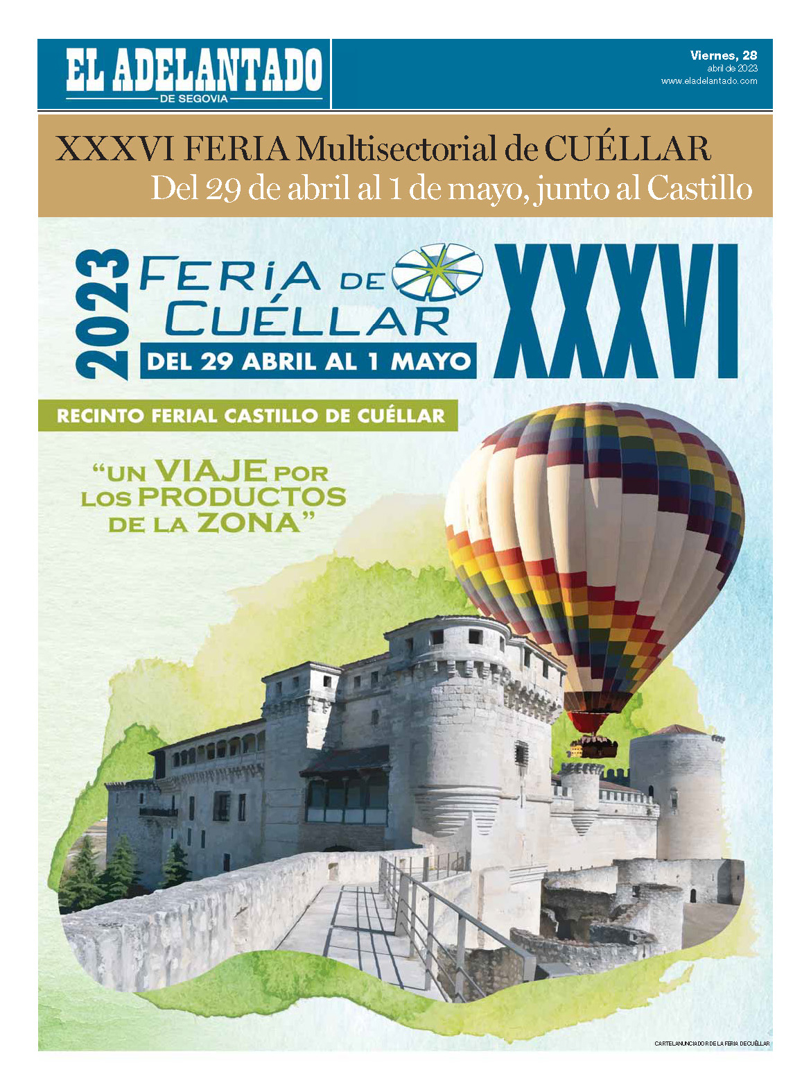 Portada Feria de Cuellar