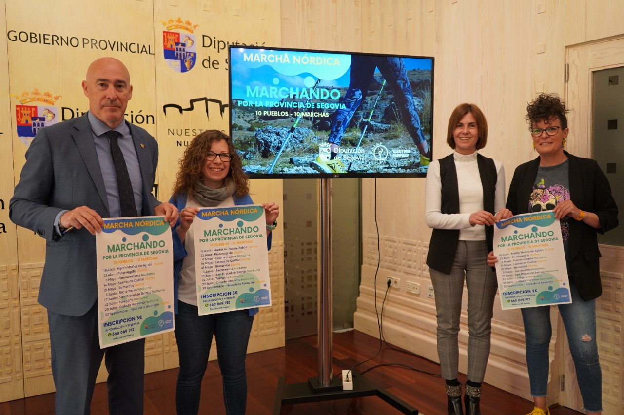 Presentacion Marchando por la provincia de Segovia