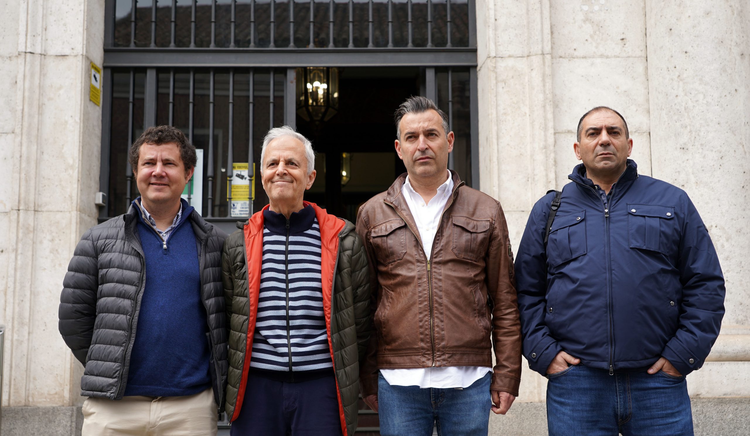 Representantes de los sindicatos. / Rubén Cacho