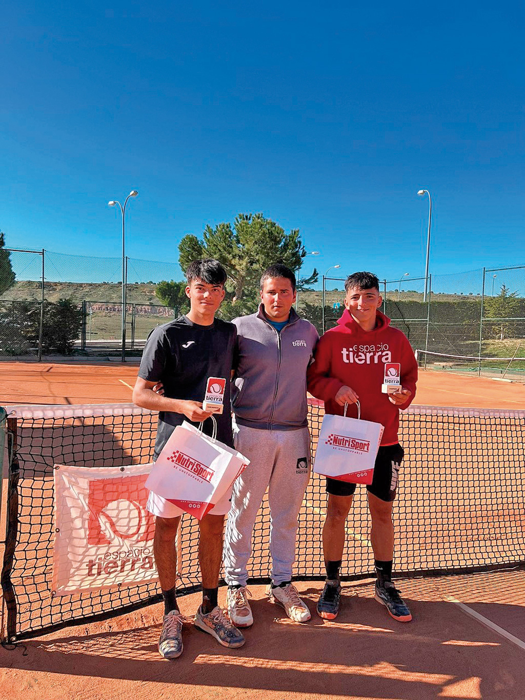 Héctor de Pablos y Álvaro Gómez, finalistas del torneo./ ESPACIO TIERRA