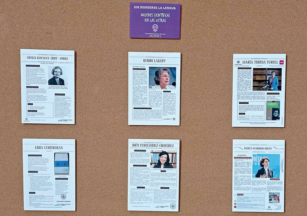 Eslogan del proyecto y algunas de las infografías. Inmaculada Sanz Mateos.