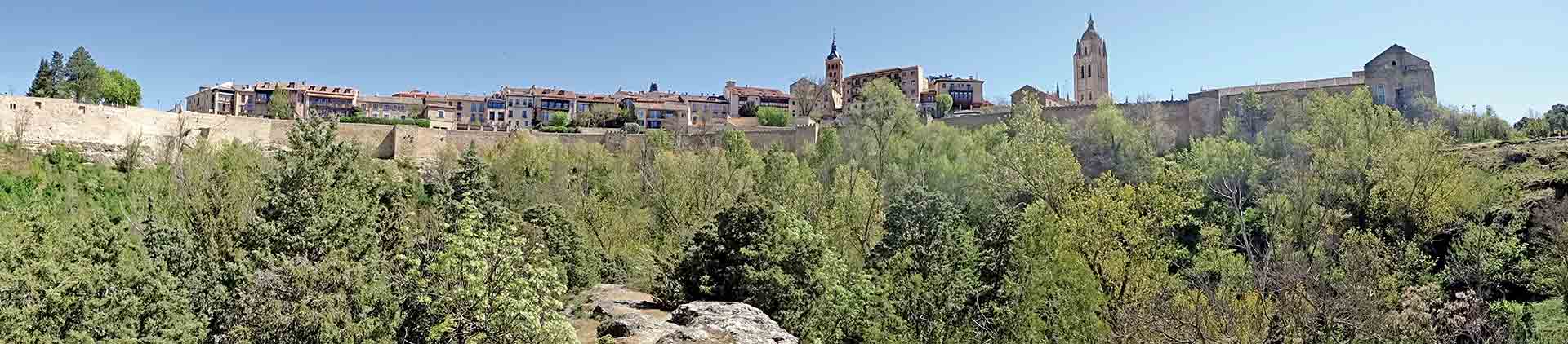 Primer sector del valle del Clamores que recibió plantaciones, en 1886.