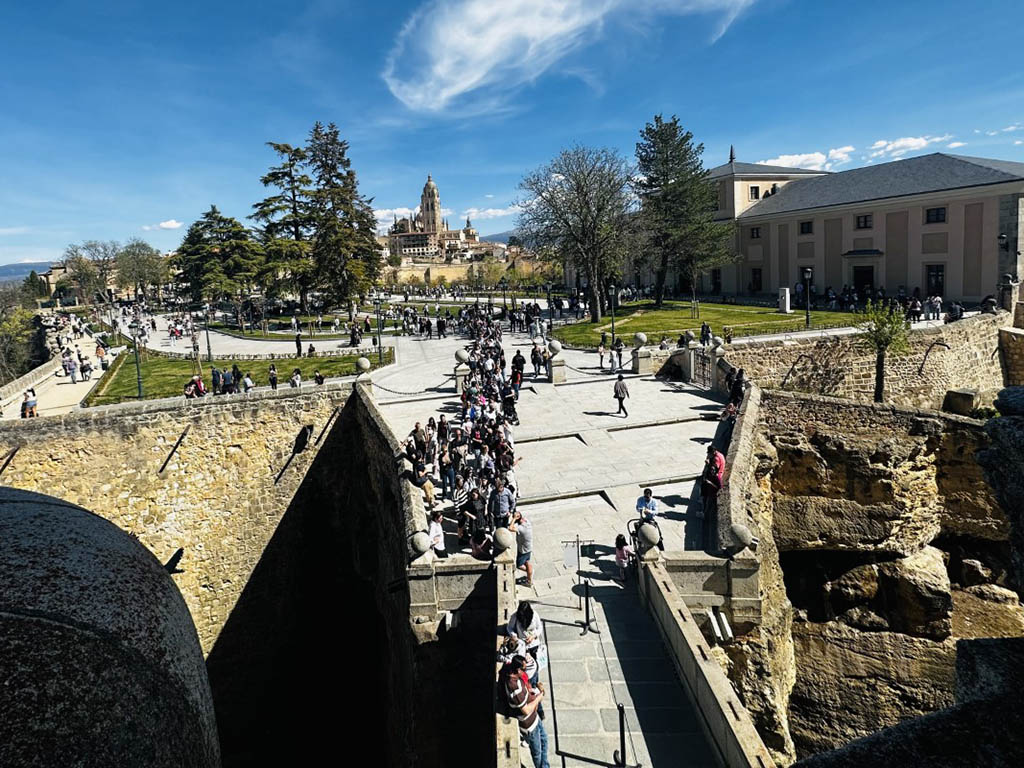 Vistas del exterior del Alcázar. / PATRONATO DEL ALCÁZAR